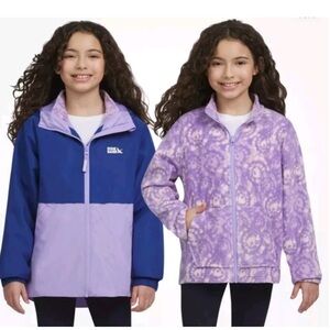 Eddie Bauer Kids Youth Girls Light Weight 3-In-1 Jacket Size XS 5/6